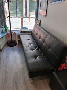 Back wash and  sofa
