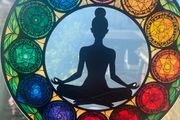Chakra meditation Suncatcher