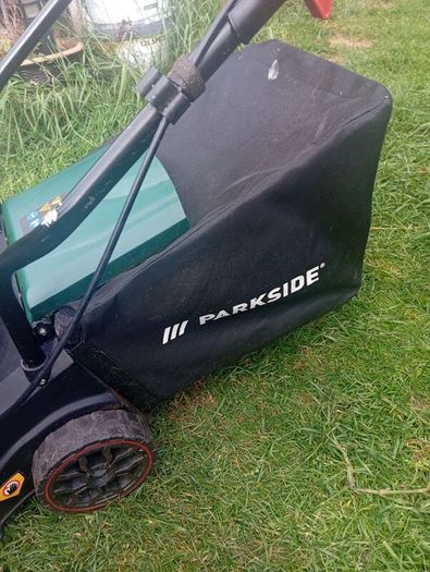 parkside petrol lawnmower