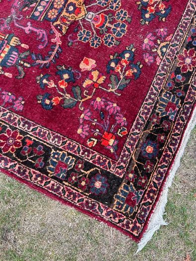 Antique Persian Hand Knotted Rug
