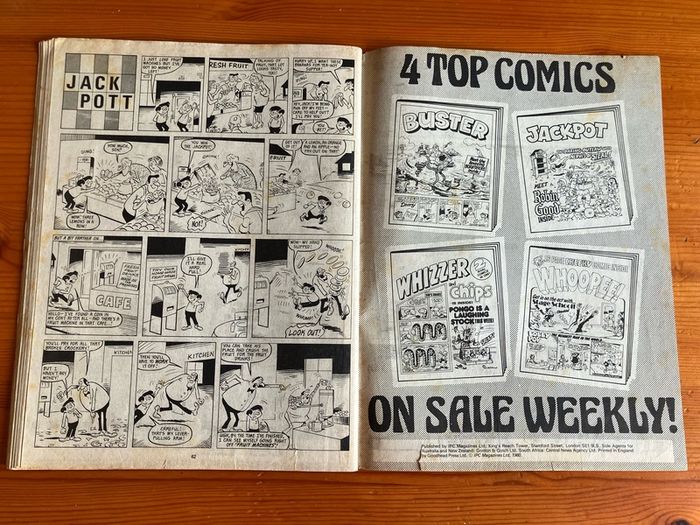 Comic: 'Jackpot Summer Special' 1980