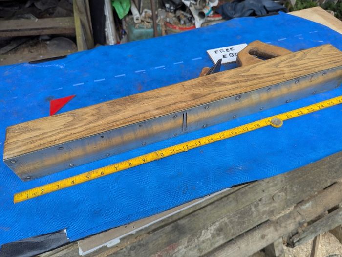"Brassed" Jointer Plane