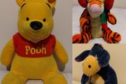 Disney,s Winnie The Pooh, Tigger And Eeyore Toys