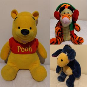 Disney,s Winnie The Pooh, Tigger And Eeyore Toys