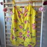 dress bnwot size large motel yellow floral dress Image 3