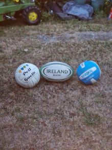 GAA, rugby & soccer balls