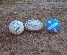 GAA, rugby & soccer balls