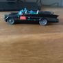 Vintage Husky Batmobile Die Cast Toy Car Batman and Robin 1960s Image 2
