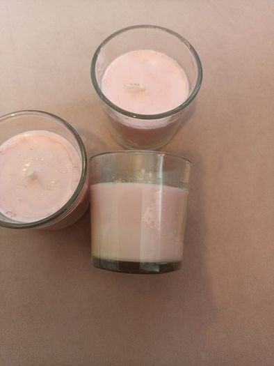 3 x scented candles