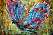 Abstract painting The Butterfly's Journey