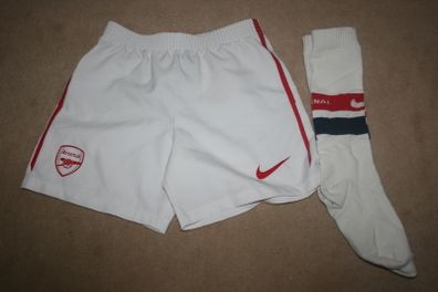 Arsenal Football Shorts and Socks Age 4 - 5 Years