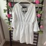dress Zara white Broderie anglaise dress size large Image 8