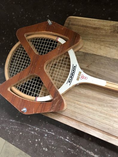 vintage tennis racket