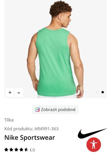 x2 Bundle - Nike Sleeveless Top Bundle - RRP - 32.00 & RRP - 15.00 = RRP - 47.00