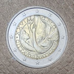 Vatican 2 Euro Brilliant Uncirculated Coin 2011 - 26th World Youth Day