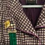 Fornarina Coat / Jacket houndstooth pattern. Size M Image 2