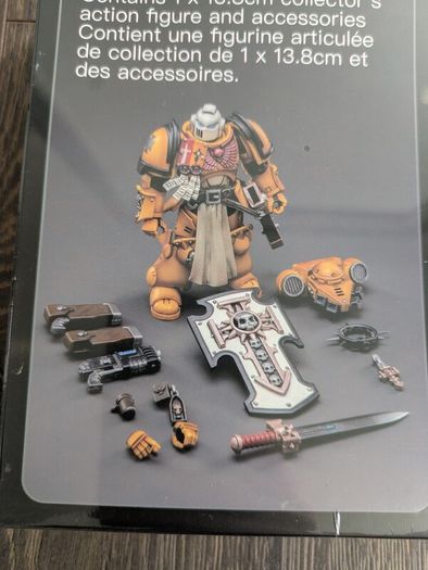 Warhammer 40k Joytoy 1/18 scale Space Marine Imperial Fists Action figures