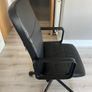 IKEA Home Office Swivel Chair Computer Desk Adjustable with Arms Comfy Black Image 2