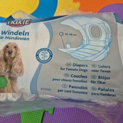 Diapers for female dogs M