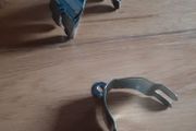 10x New Chrome Mudguard Clips