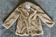 Aged 8-9yr Girls Coat Fur