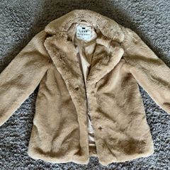 Aged 8-9yr Girls Coat Fur
