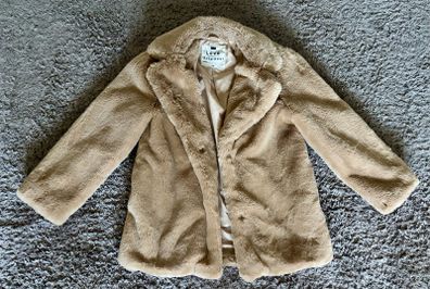 Aged 8-9yr Girls Coat Fur