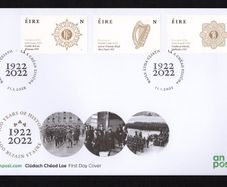 2022 Ireland 100 Years of History Commemorative Stamps An Post First Day Covers (FDC)
