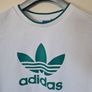 2017 Adidas originals jumper size 14 ptp 21" white polyester in excellent condition Image 3