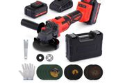 18V 125mm Angle Grinder + 2 Batteries + Accessories