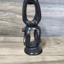 X1 Vintage Gymnastic Olympic Human Tower Figurine Stone Black Sculpture Art Image 6