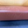 Yellow and orange couch Image 8