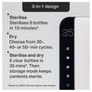 Tommee Tippee UV Steriliser Black Image 3