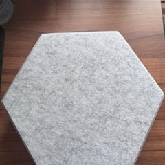 Grey Felt Acoustic Hexagonal  panels