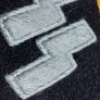 German Waffen SS Replica Nazi Schutzstaffel Rottenfuhrer Collar Tabs - (REPRODUCTION WW2 WWII) Image 2