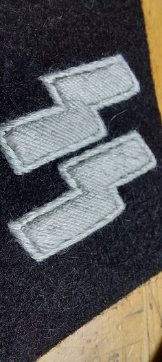 German Waffen SS Replica Nazi Schutzstaffel Rottenfuhrer Collar Tabs - (REPRODUCTION WW2 WWII)
