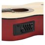 Western Classical Cutaway Guitar with Equalizer and 6 Strings Image 7