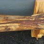 Rustic Driftwood Floating Stove Mantel / Shelf Image 7