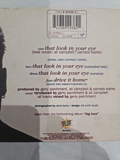 Ali Cambell - That Look In Your Eye. Single.