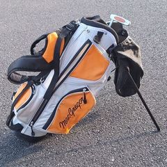 kids golf bag and clubs