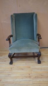 Irish Wingback Fireside Armchair