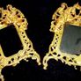 Pair Of Substantial Brass Photo Frames Image 10