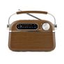 2 Band 'Vintage' Rechargeable Portable Radio USB Image 4