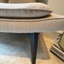 Armen Living Aria Designer Accent Chair, Taupe Image 3