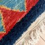 hand-knotted green Gabbeh rug Image 8