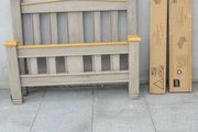 New 4ft 6 Grey Oak bedframe