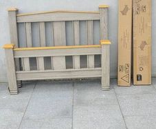 New 4ft 6 Grey Oak bedframe