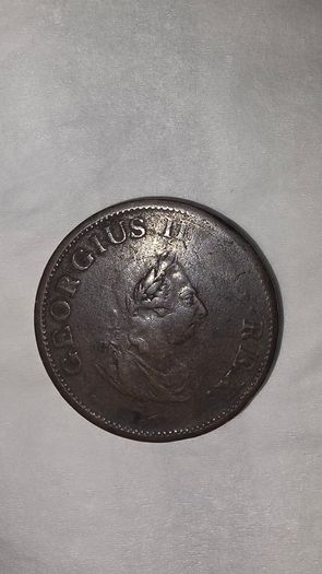 Hiberbia half penny 1805 Geroge III