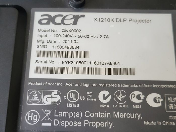 Acer Projector