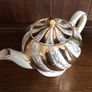 Vintage Sadler Gold and Cream teapot sugar bowl and creamer set Image 5